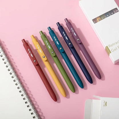 Retractable Gel Pens-6 Pack
