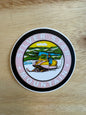 Silver Star Skidoo Sticker