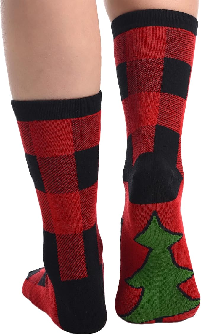 Buffalo Plaid Adult Socks