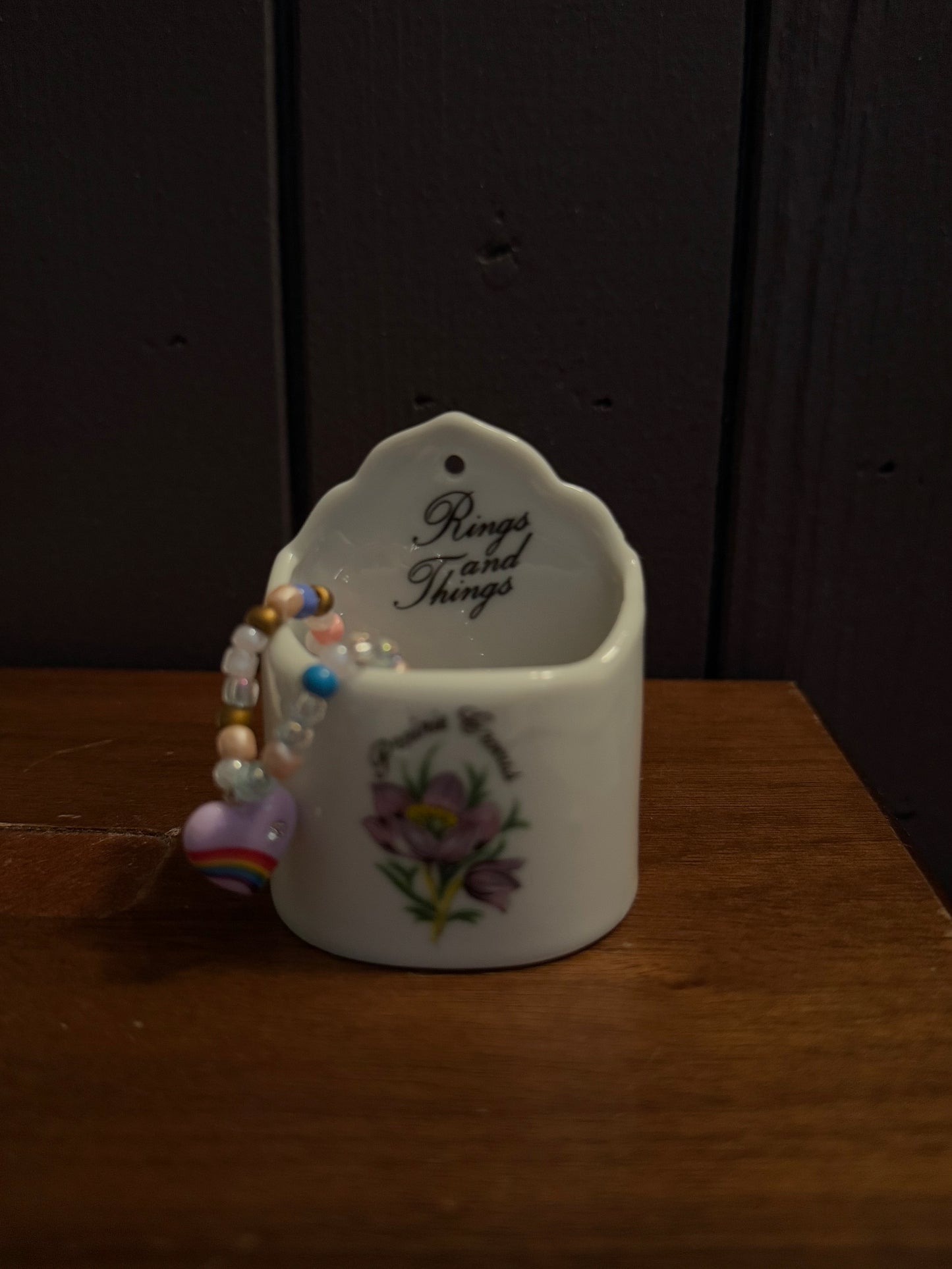 Miniature "Rings and Things" trinket dish
