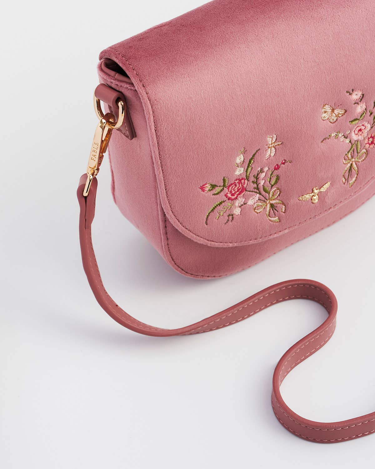 Beth Floral Posy Saddle Bag