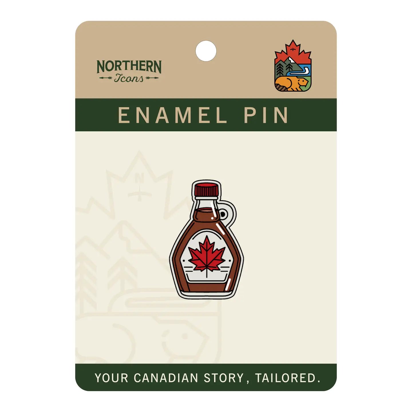 Maple Heritage Enamel Pin