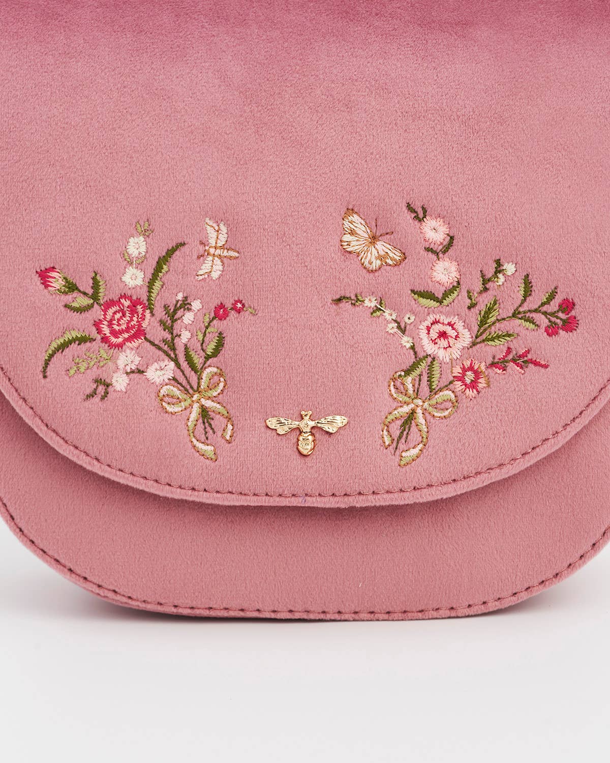 Beth Floral Posy Saddle Bag