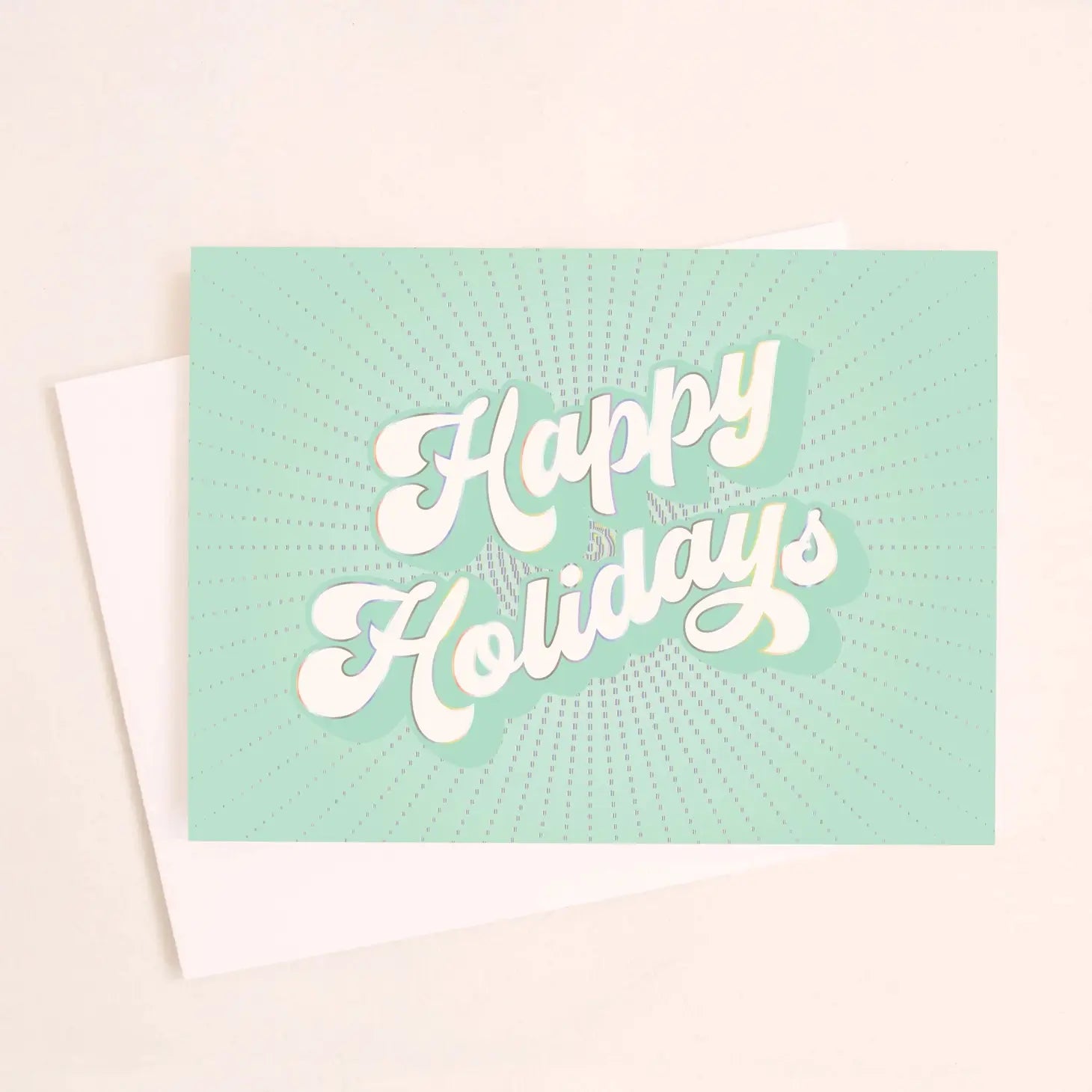 Happy Holidays Foil Card