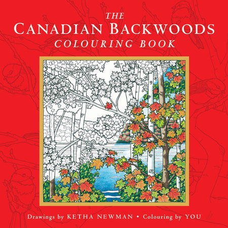 Canadian Backwoods Colouring Book