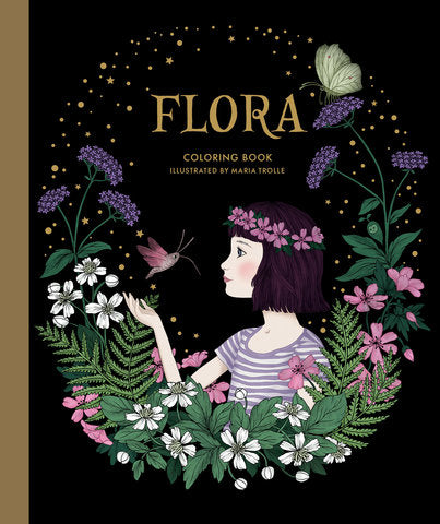 Flora Colouring Book