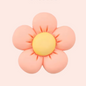 Clog Charms-3D Flowers