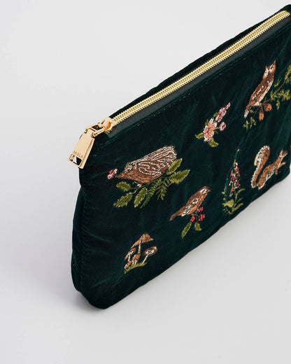 Meadow Pouch in Velvet