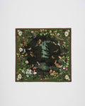 Orla Square Scarf-Green
