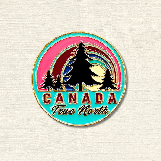 True North Vibes Enamel Pin