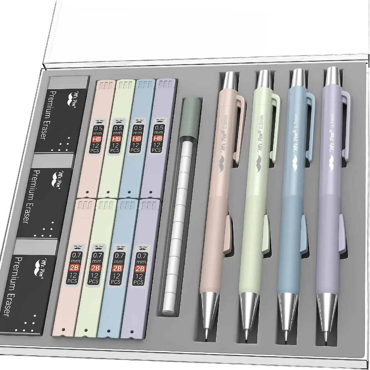 Pastel Mechanical Pencil Set