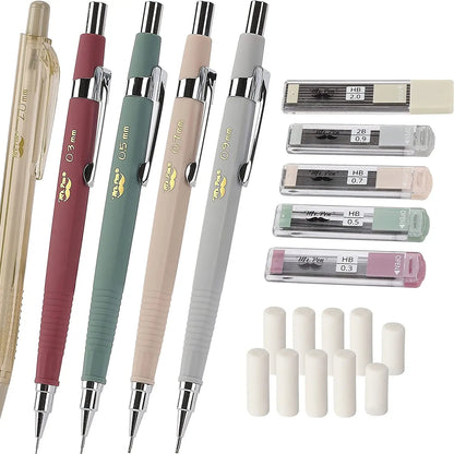 Mechanical Pencil Set With Case