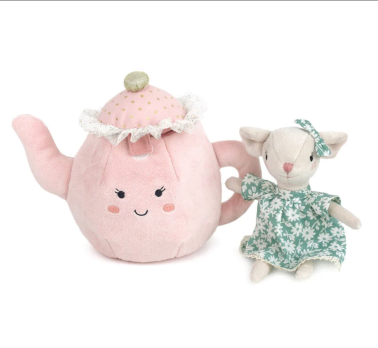 Tea Time Plush Set with Mouse
