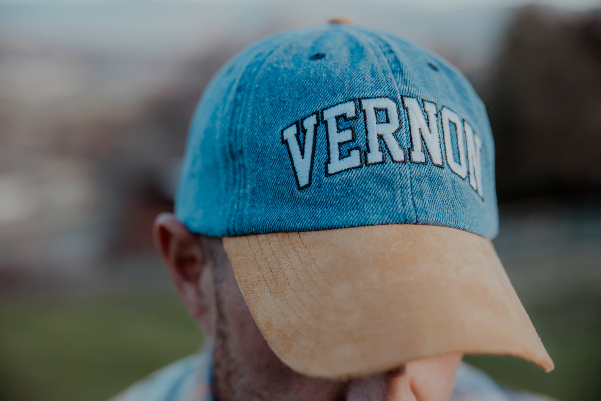 Vintage Style Denim Hat