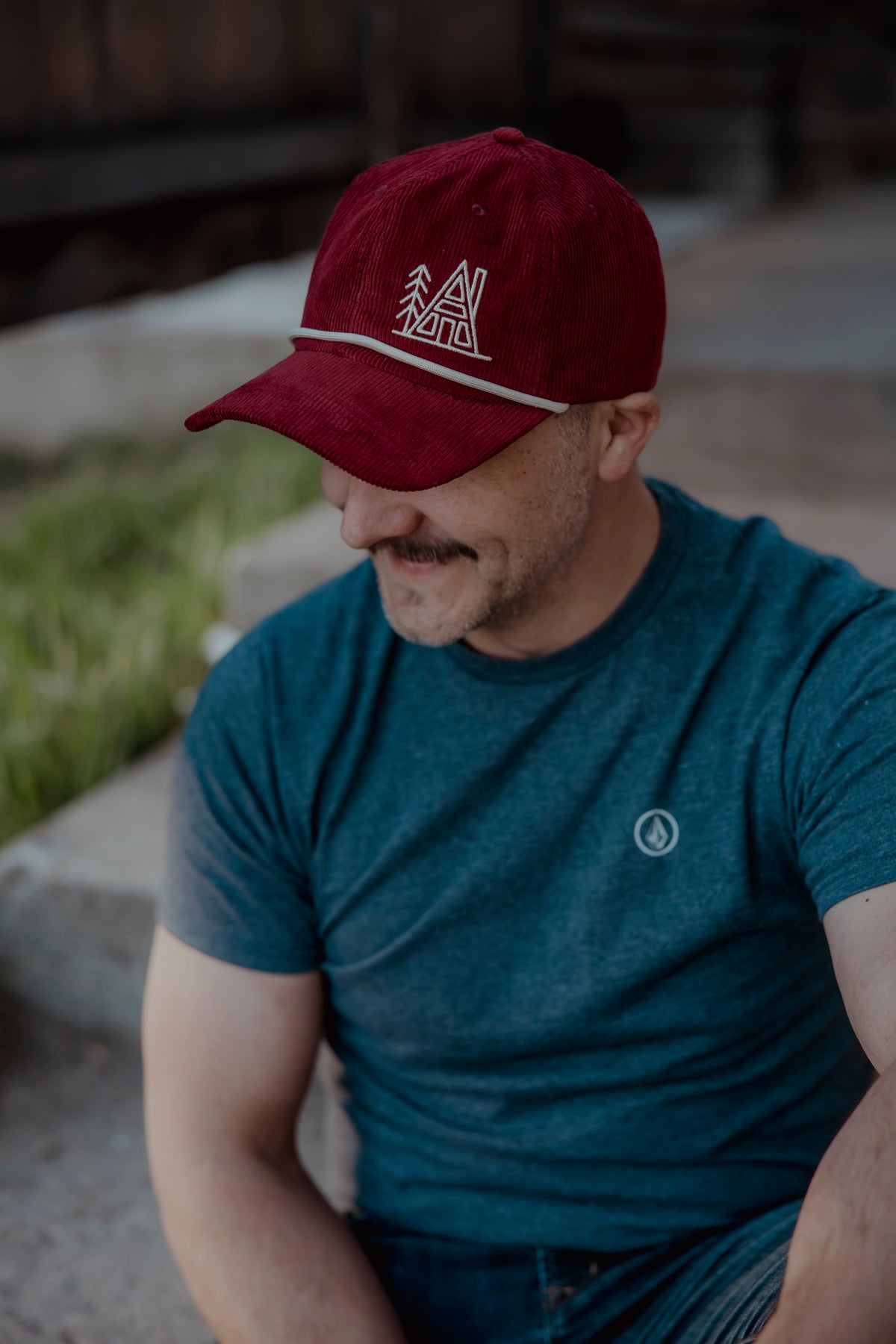 Merlot Corduroy Dad Hat