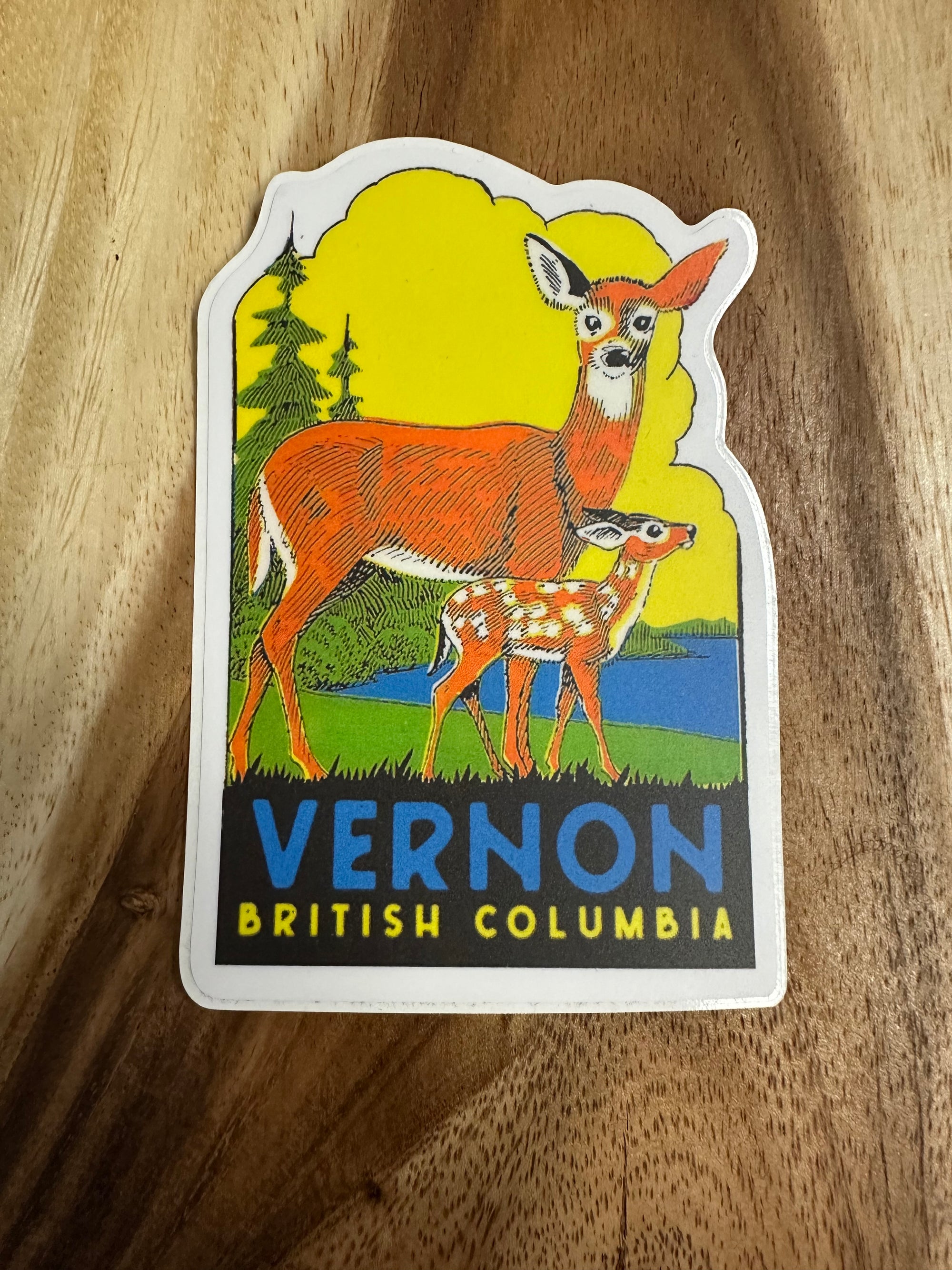 Vernon Deer Sticker