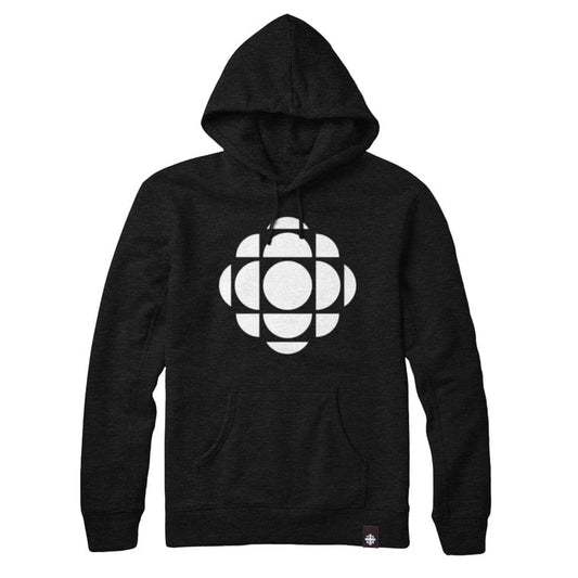 CBC Gem Black Hoody with White Logo