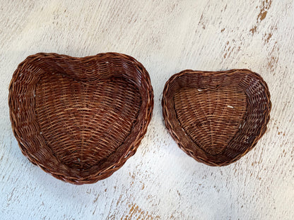 Heart Baskets-Set of 2