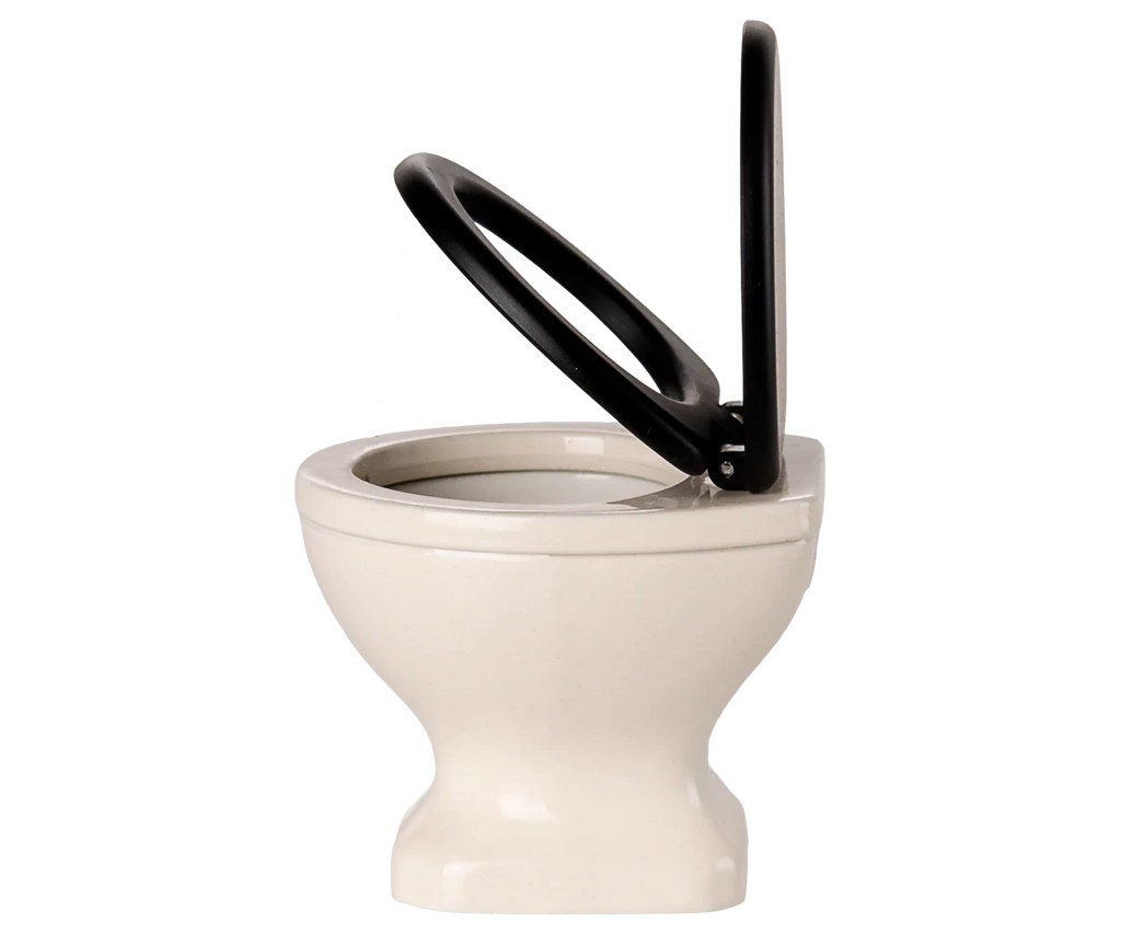 Black and White Mouse Toilet