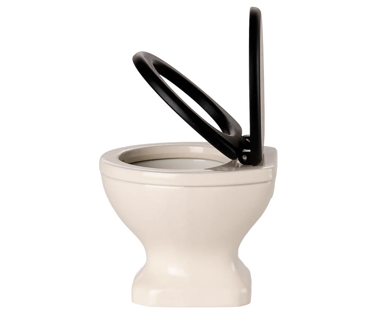 Black and White Mouse Toilet
