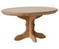 Oval Mouse Dining Table-Natural