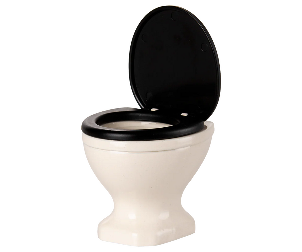 Black and White Mouse Toilet