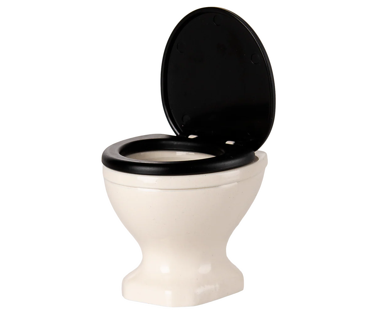 Black and White Mouse Toilet