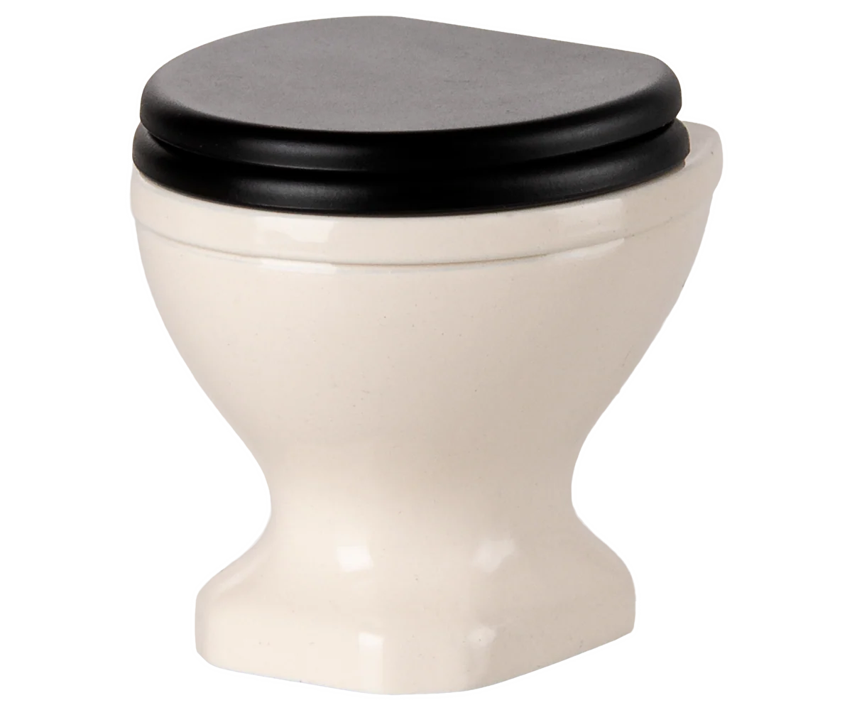 Black and White Mouse Toilet