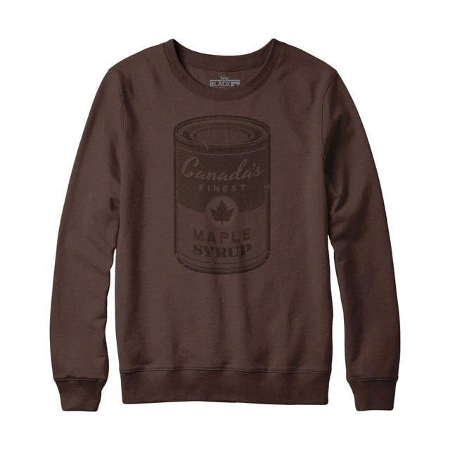 Canada's Finest Maple Syrup Brown Sweatshirt