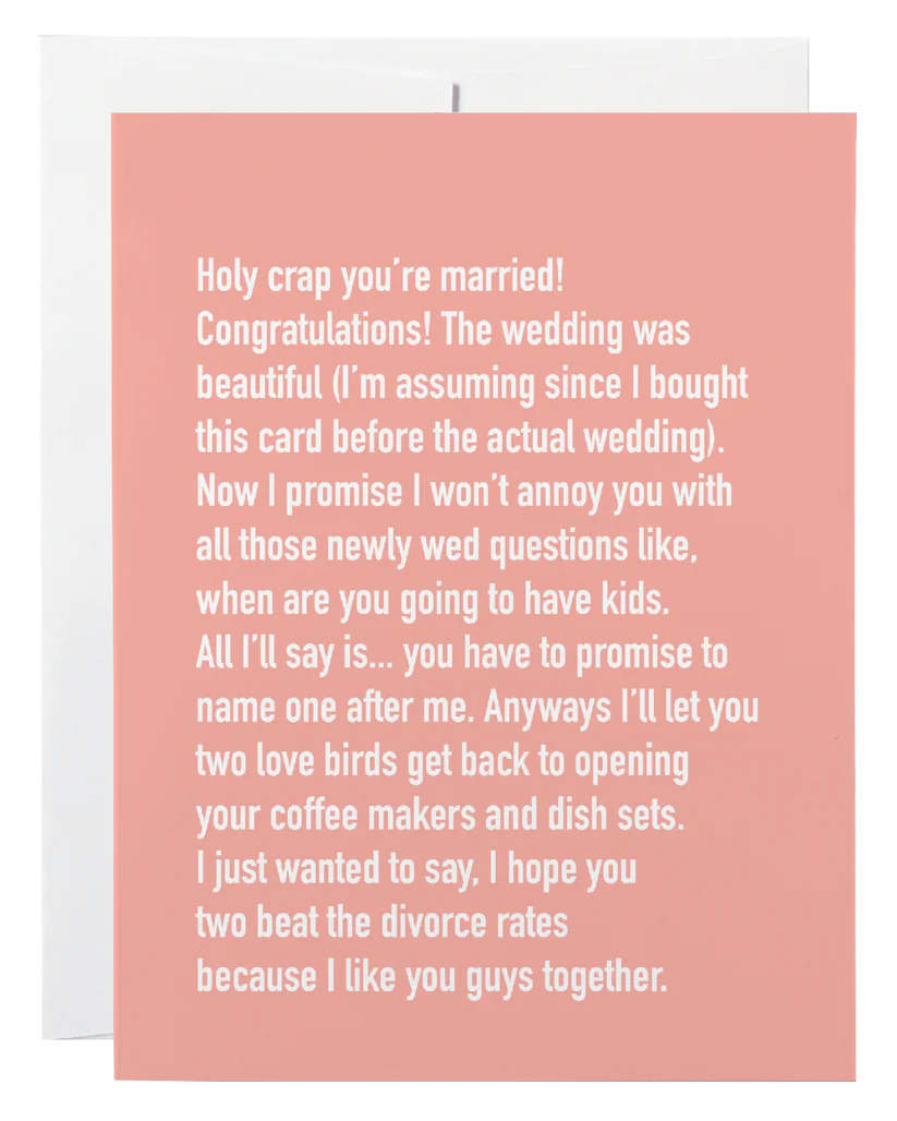 Wedding-Chatty Cathy Card