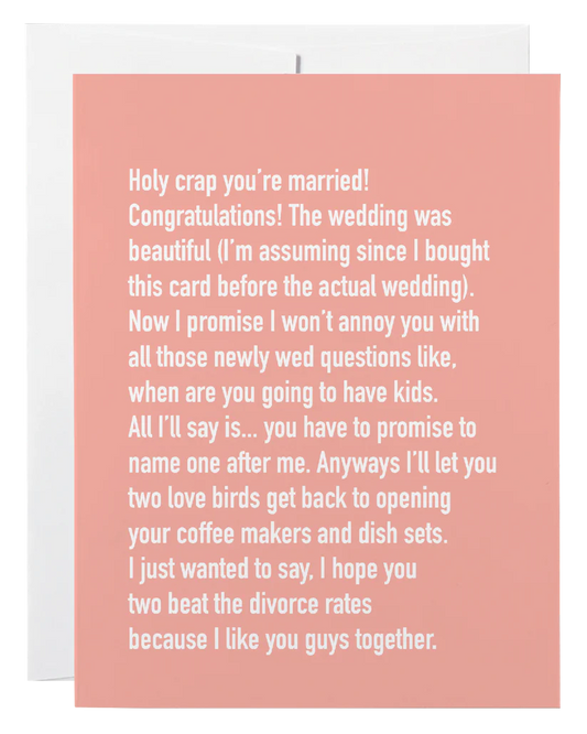 Wedding-Chatty Cathy Card