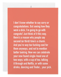 Divorce-Chatty Cathy Card