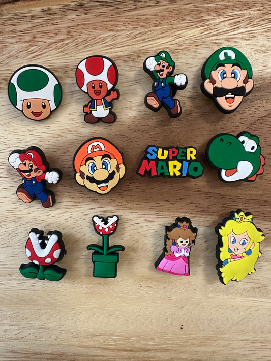 Clog Charms-Nintendo