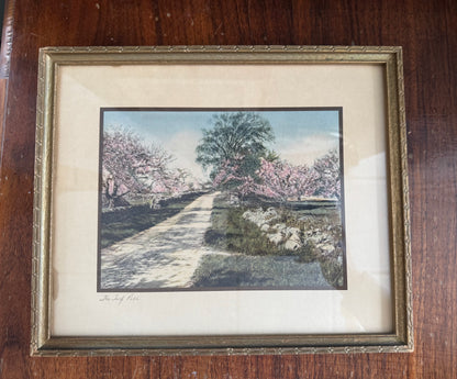 Spring Meadow Lithographs-Set of 2
