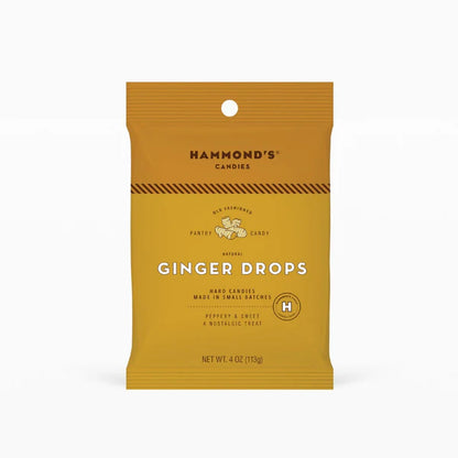 Natural Ginger Drop Bag 4oz