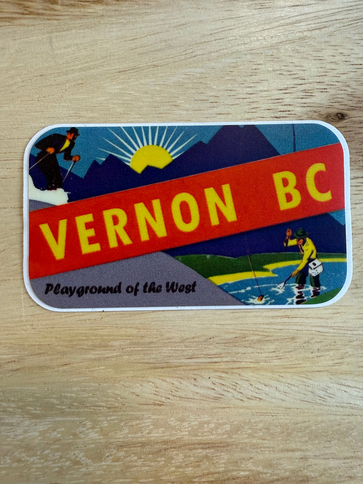 Vernon Playground Sticker