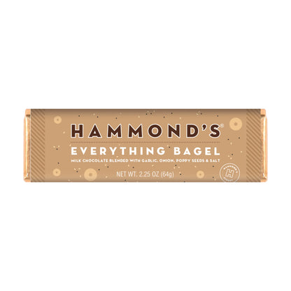 HAMMOND'S Everything Bagel Milk Chocolate Bar