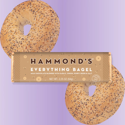HAMMOND'S Everything Bagel Milk Chocolate Bar