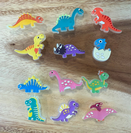 Clog Charms-Dinosaurs