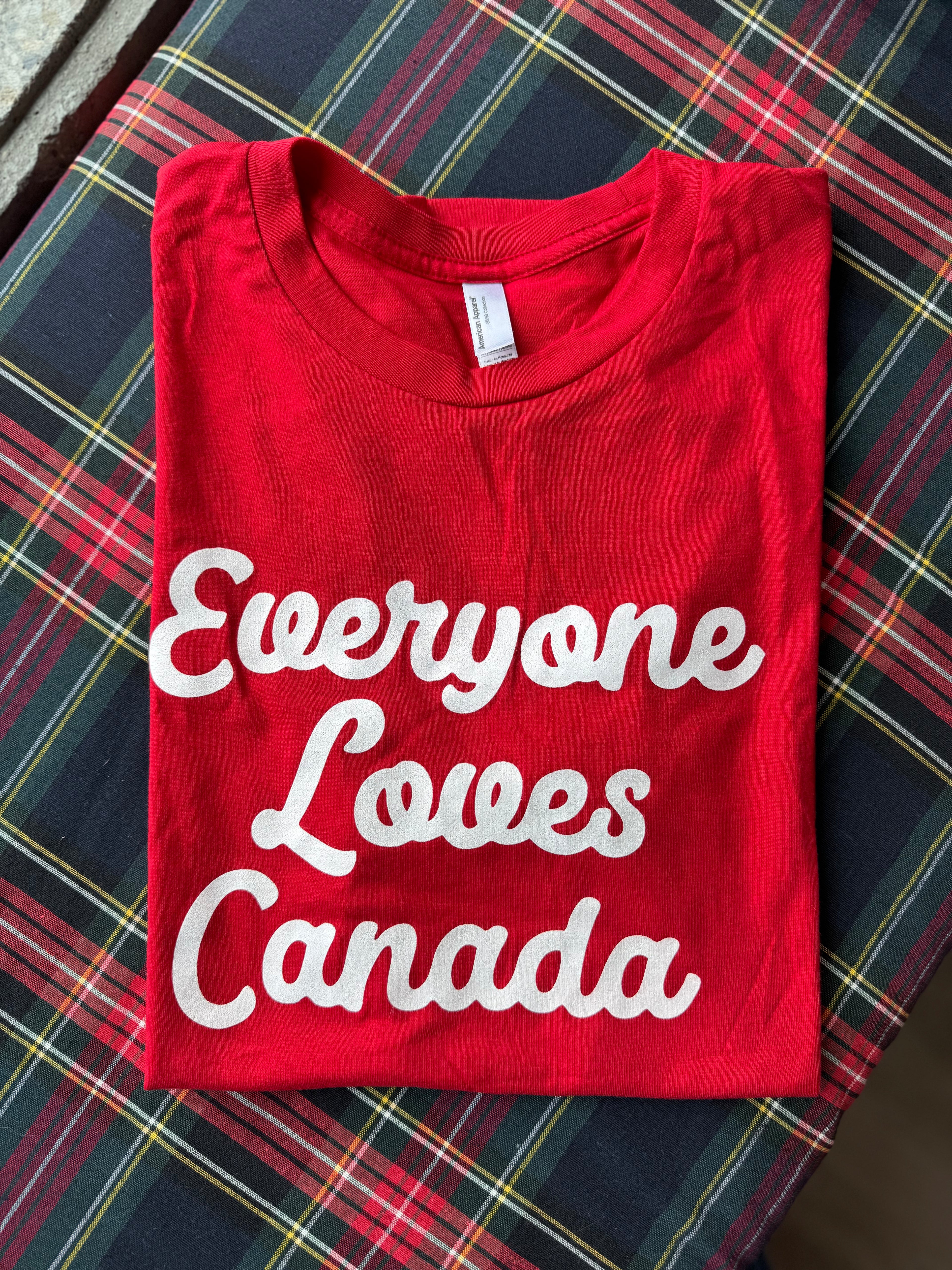 EveryONE Loves Canada Red Tee