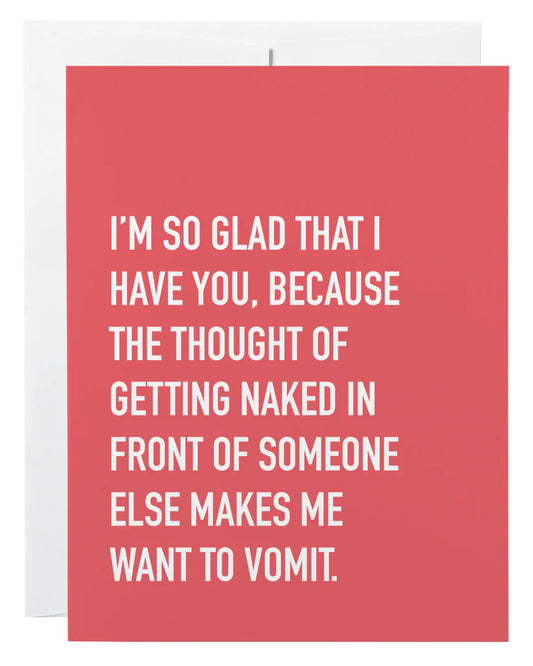 Getting Naked Card