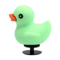 Clog Charms-3D Rubber Duckies
