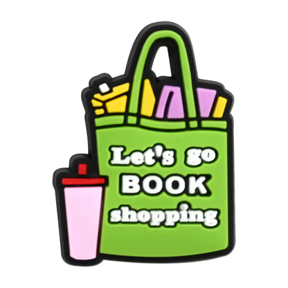Clog Charms-Book Lover