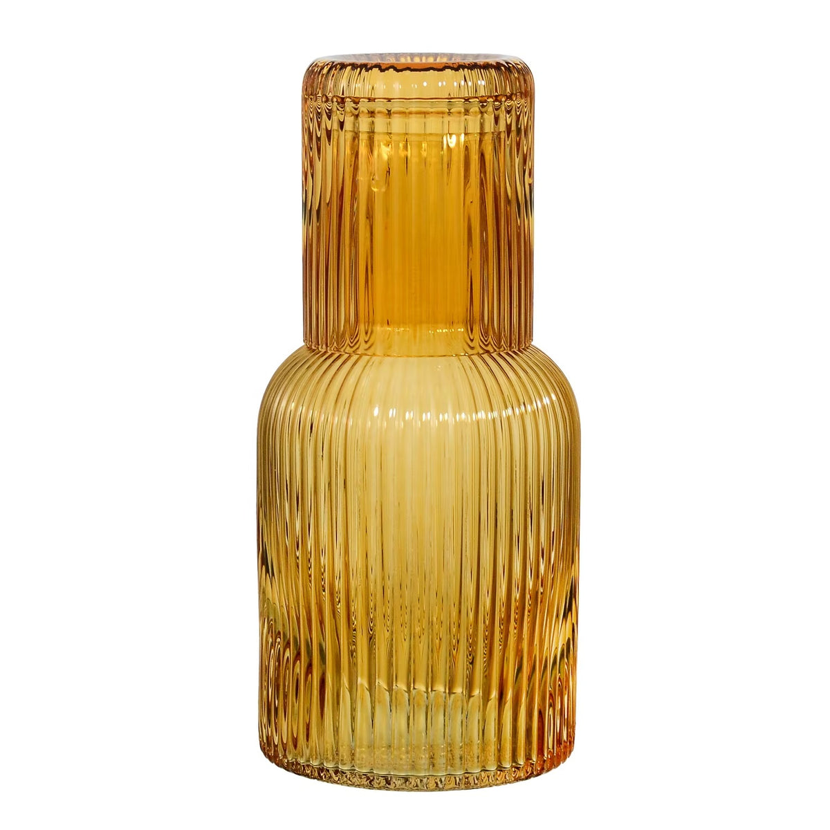 Golden Sunset Carafe with matching Tumbler