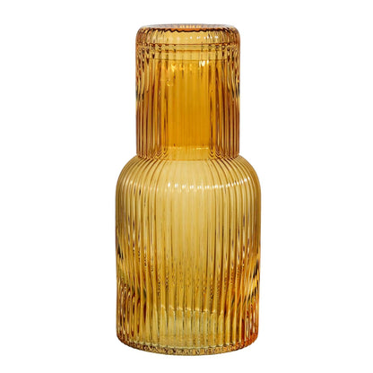 Golden Sunset Carafe with matching Tumbler