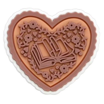 Clog Charms-Book Lover