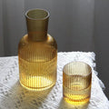 Golden Sunset Carafe with matching Tumbler