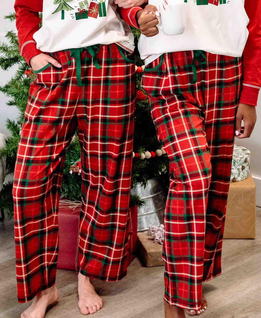 Christmas Plaid Women's Regular Fit PJ Pant