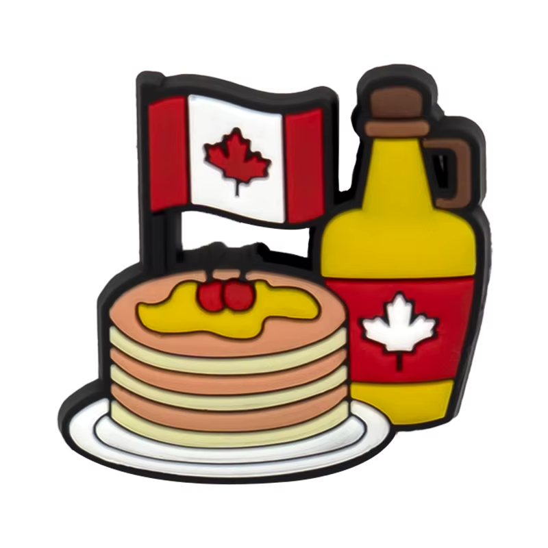 Clog Charms-Canadian Eh!