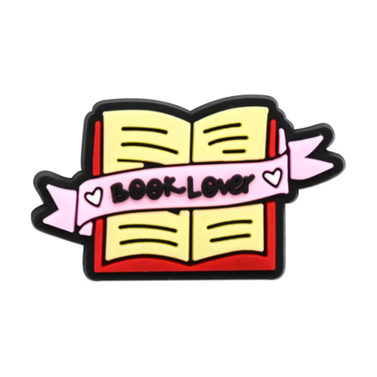 Clog Charms-Book Lover